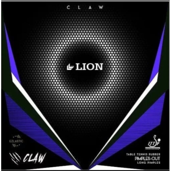 KARET BAT TENIS MEJA PINGPONG LION CLAW OX BINTIK PANJANG SIAP KIRIM