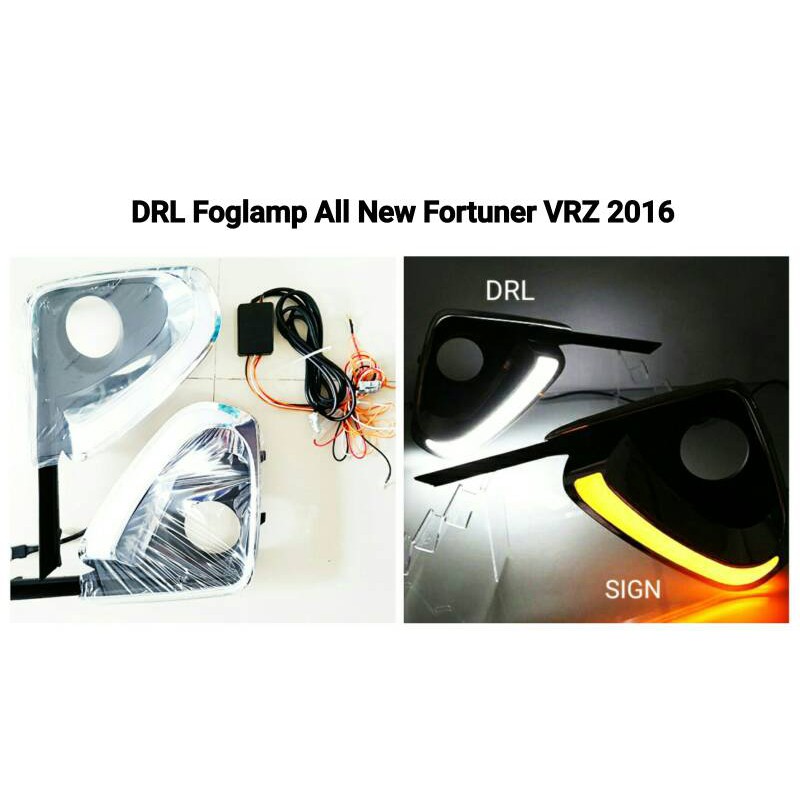 Ring Fog Lamp All New Fortuner With LED DRL JSL