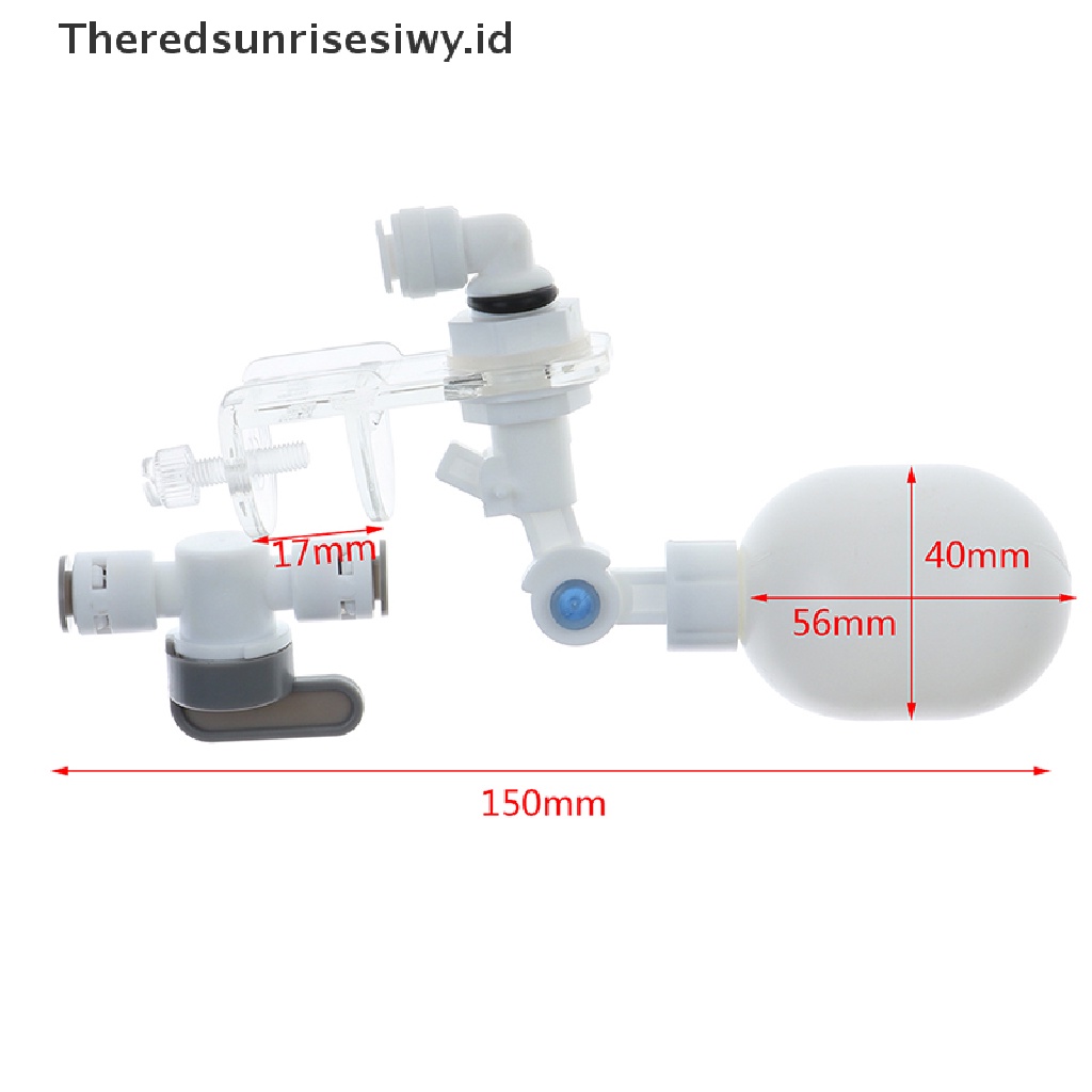 (Theredsunrisesiwy.Id) Katup Apung Pengontrol Pengisi Air Akuarium Otomatis Adjustable