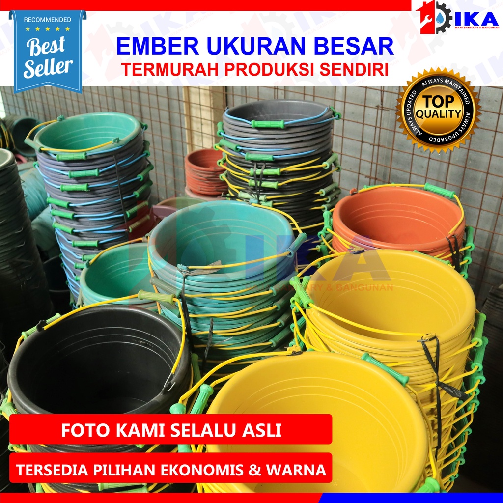 EMBER / TIMBA COR HITAM KAPASITAS BESAR (HARGA SATUAN) TERMURAH