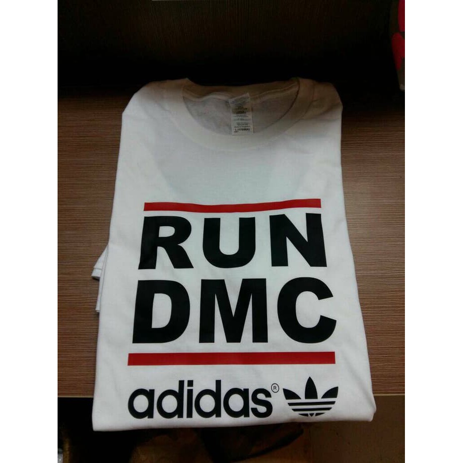 KAOS GILDAN ADIDAS RUN DMC