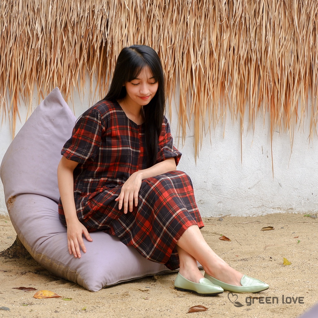 Green Love Sepatu Flat Wanita RHAPSODY