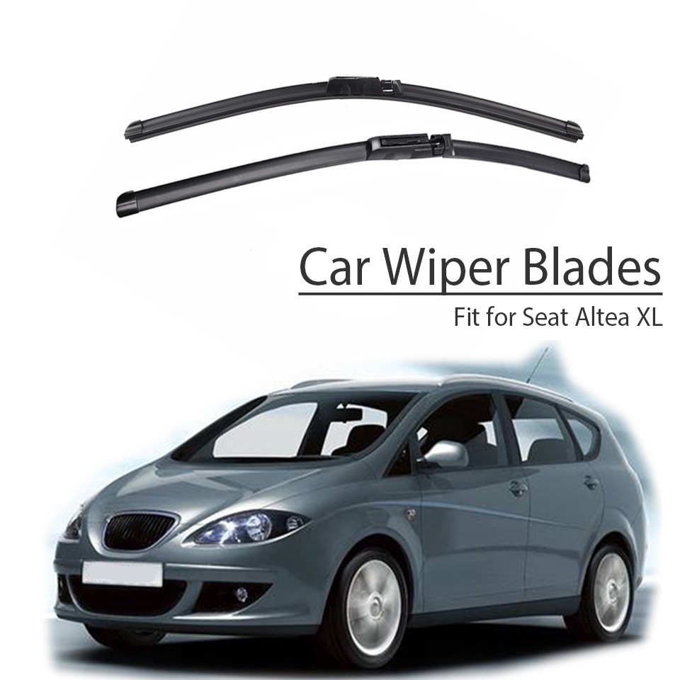 1 Set Karet Wiper Kaca Depan Mobil Untuk Seat Altea XL 2006-2015