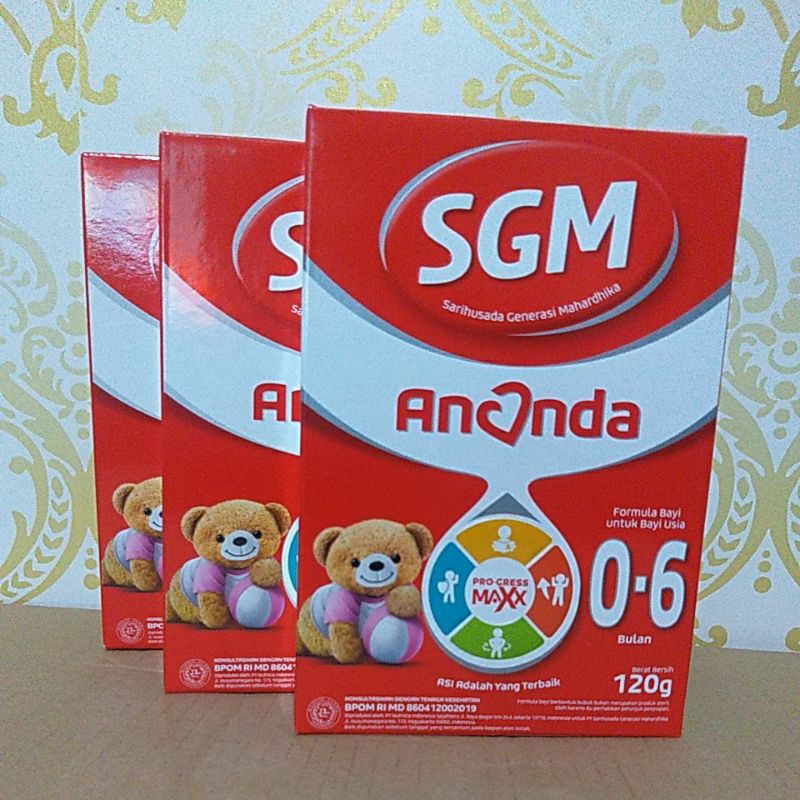SGM ANANDA 0-6BULAN 120GRAM EXP2027