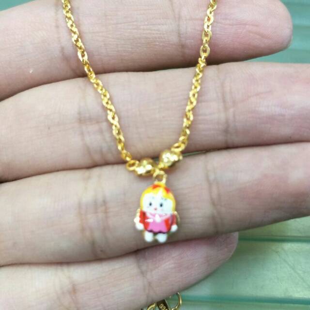 Kalung balita emas asli kadar 700