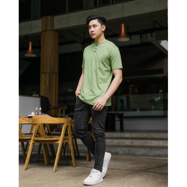 MANLY Koas Kancing Sage Green