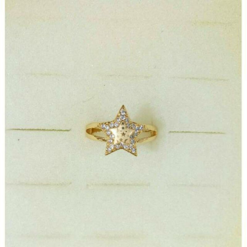 fourfashion cincin star motif berkilau