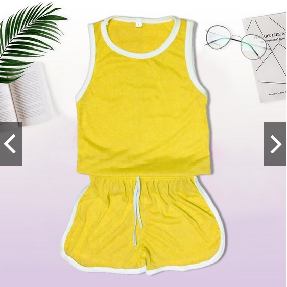 SETELAN ANAK SINGLET PLAYFUL COLOUR ANAK COWOK / CEWEK / SETELAN TANK TOP BALITA