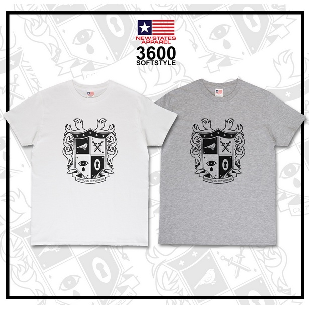 KAOS/TSHIRT - THE UMBRELLA ACADEMY - SPARROW CREST BW