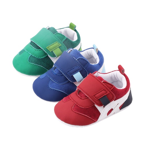 HappyOliver 2442 JUSTICE Sepatu Anak Laki Sepatu Bayi Prewalker Shoes 0-18 bulan Import