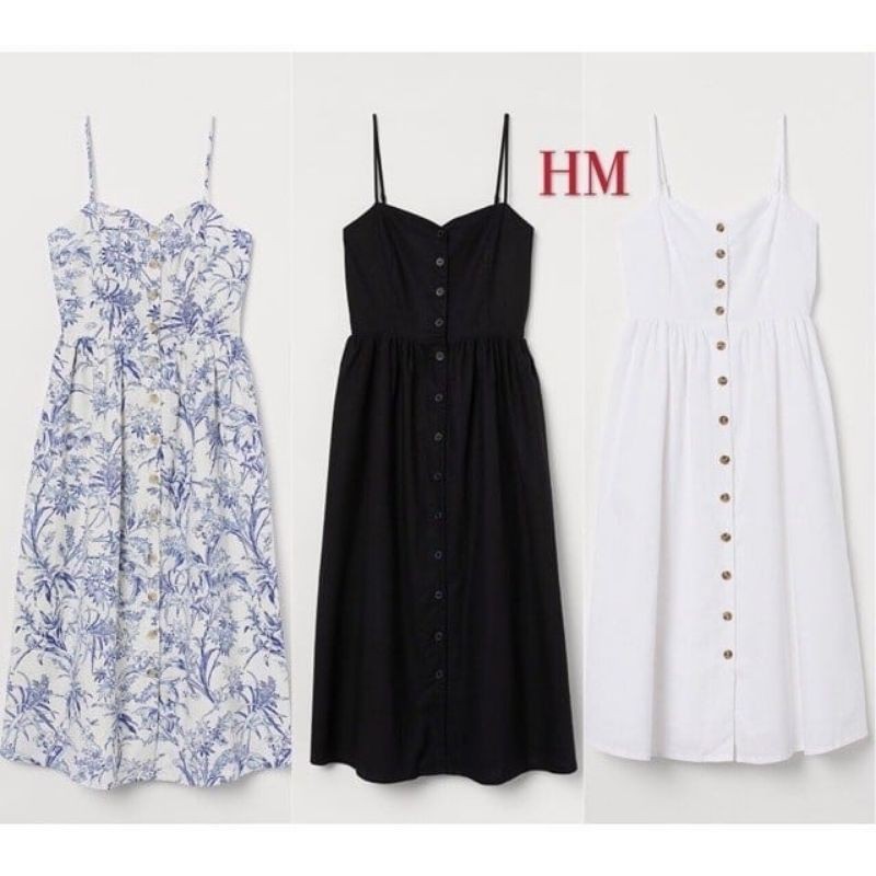 HM Linen Blend Dress