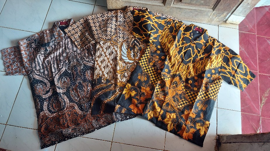 Batik Pria Yodha Pan Pen Size M - Xxl  Batik Solo Katun Sragenan Full Furing