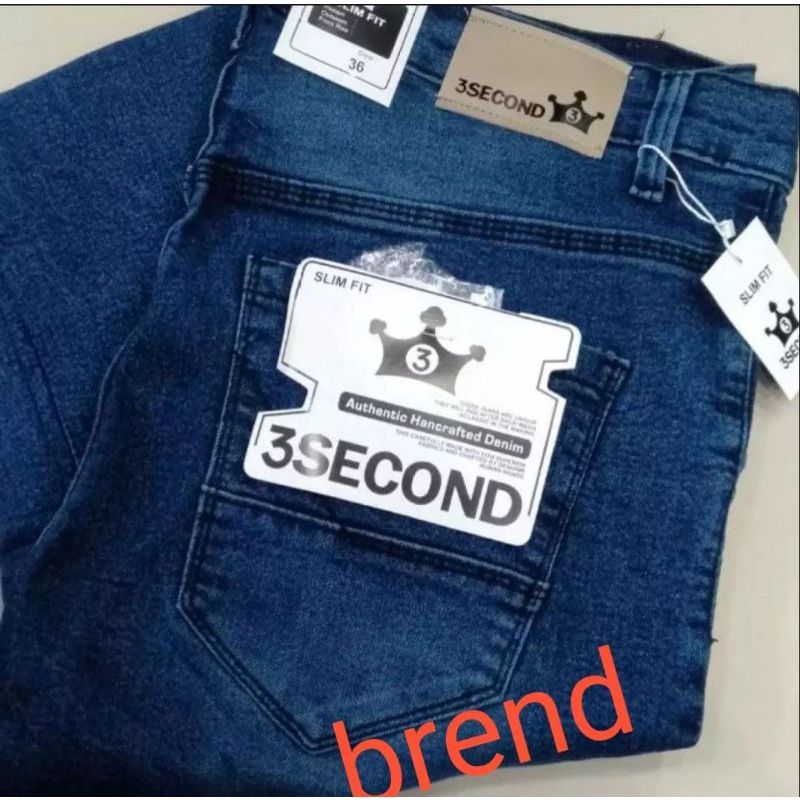 Celana panjang pensil 3second adem bahan berkualitas