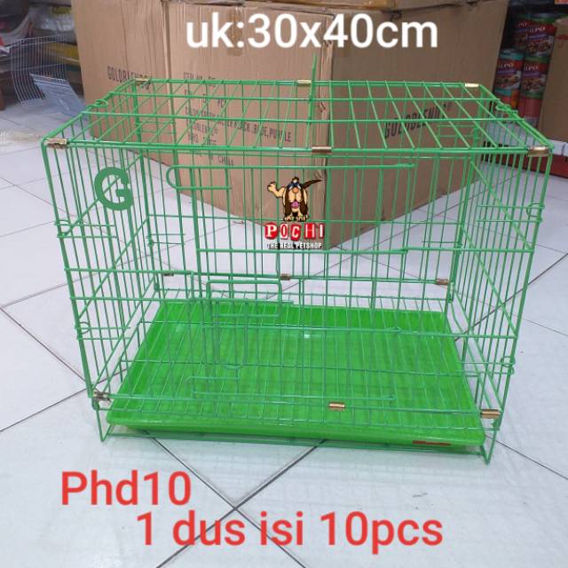 KANDANG KUCING PHS10/KANDANG ANJING PHS10/TEMPAT KUCING/TEMPAT ANJING BAHAN STAINLESS/TERMURAH TERLE