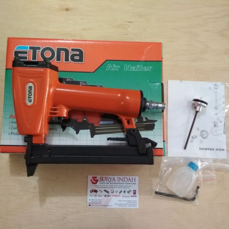 Paku tembak 1022 J "Etona" ASLI tembakan angin nails air gun 1022j
