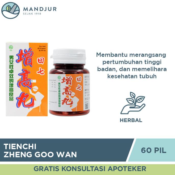 

TERMURAH Tienchi Zheng Goo Wan - Suplemen Peninggi Badan /OBAT HERBAL ASAM URAT/OBAT HERBAL PELANGSING/OBAT HERBAL KOLESTEROL/OBAT HERBAL DIABETES