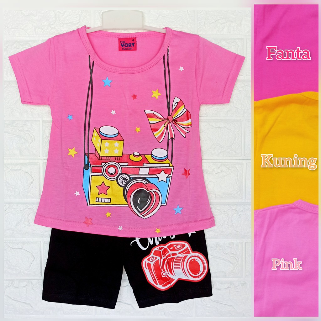 SETELAN PENDEK VORY KIDS 1-10 TAHUN