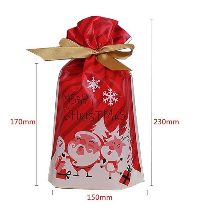 

CHRISTMAS SANTA GIFT BAG CANDY BAG HOLIDAY DECORATION BAG DC452CD3