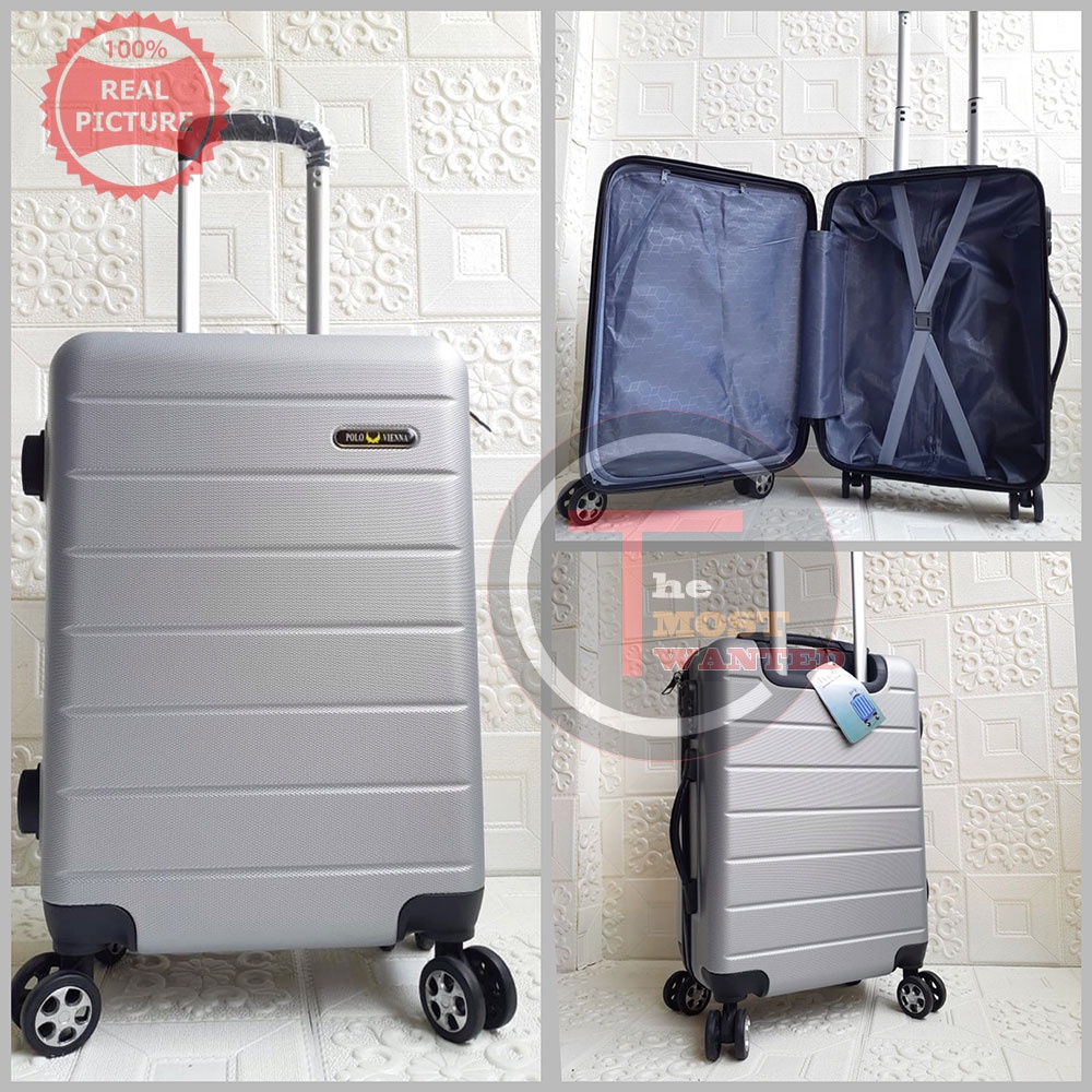 KOPER POLO VIENNA 20 inch V 001.FREE PACKING BUBBLE WRAP KOPER ABS .KOPER FIBER GARANSI KOPER CABIN