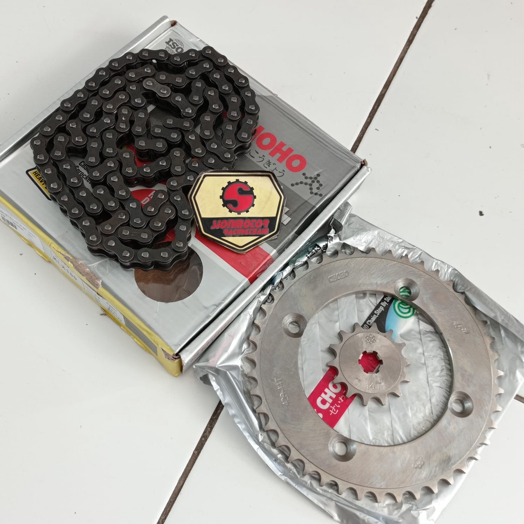 Gear Set / Gear Paket Kawasaki KLX 150 44T-14T Choho