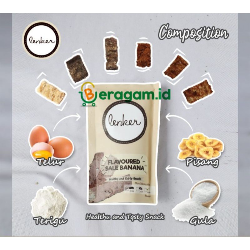 

Sale Pisang Krispy Lenker renyah gurih manis