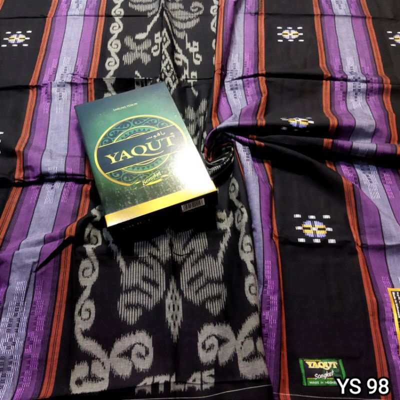 SARUNG ATLAS SONGKET SPECIAL GRADE YAQUT