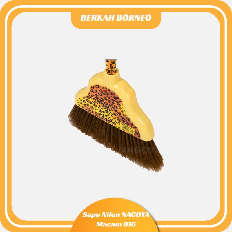 Sapu Nilon Macan Sapu Plastik Warna Sapu Lantai Broom Macan Nagoya 816