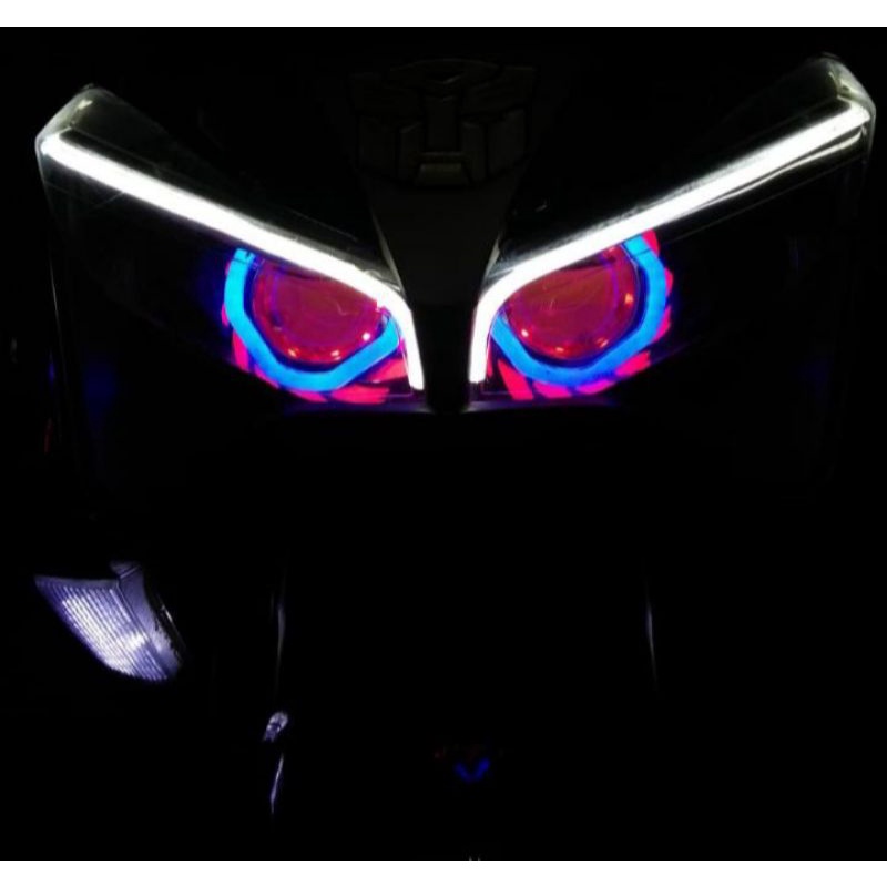 LAMPU LED ALIS NEON 30CM 60CM mode DIAM