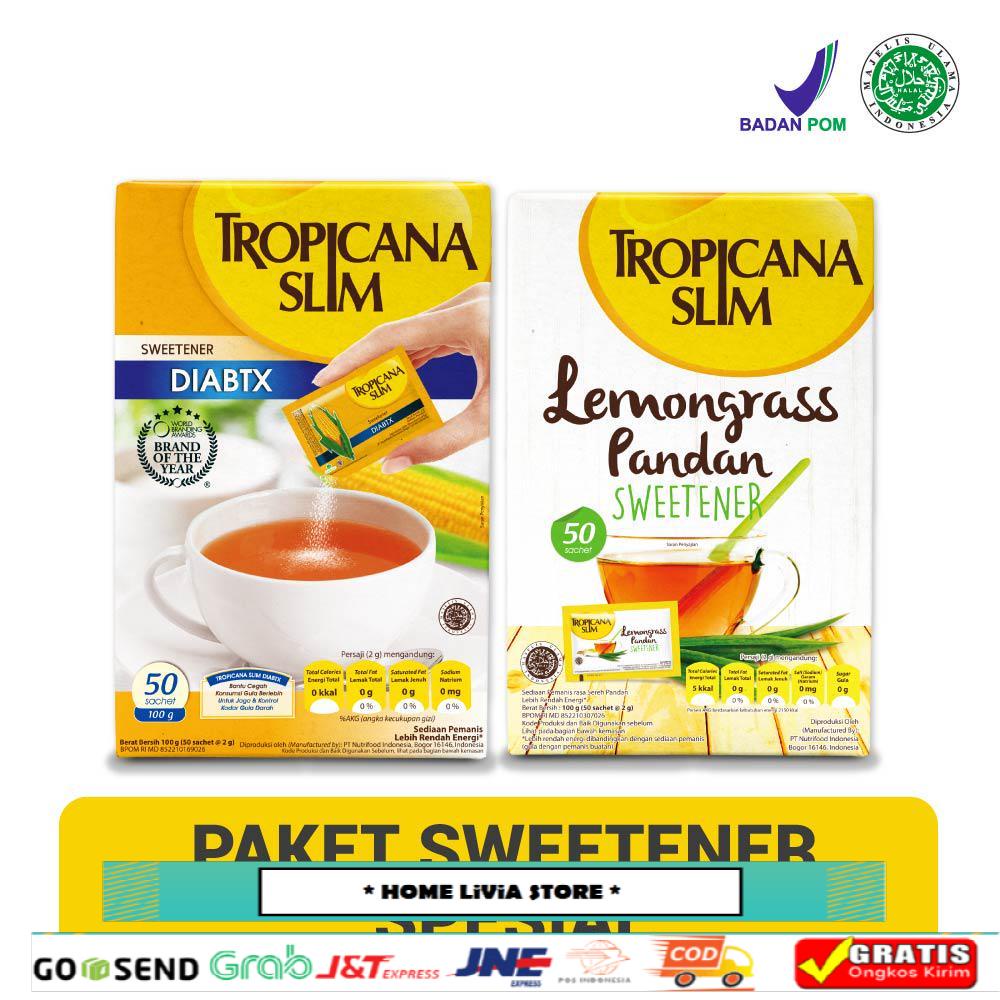 

Paket Sweetener Spesial - TS Sweetener Diabtx 50 Sachet & TS Sweetener Lemongrass Pandan 50sch