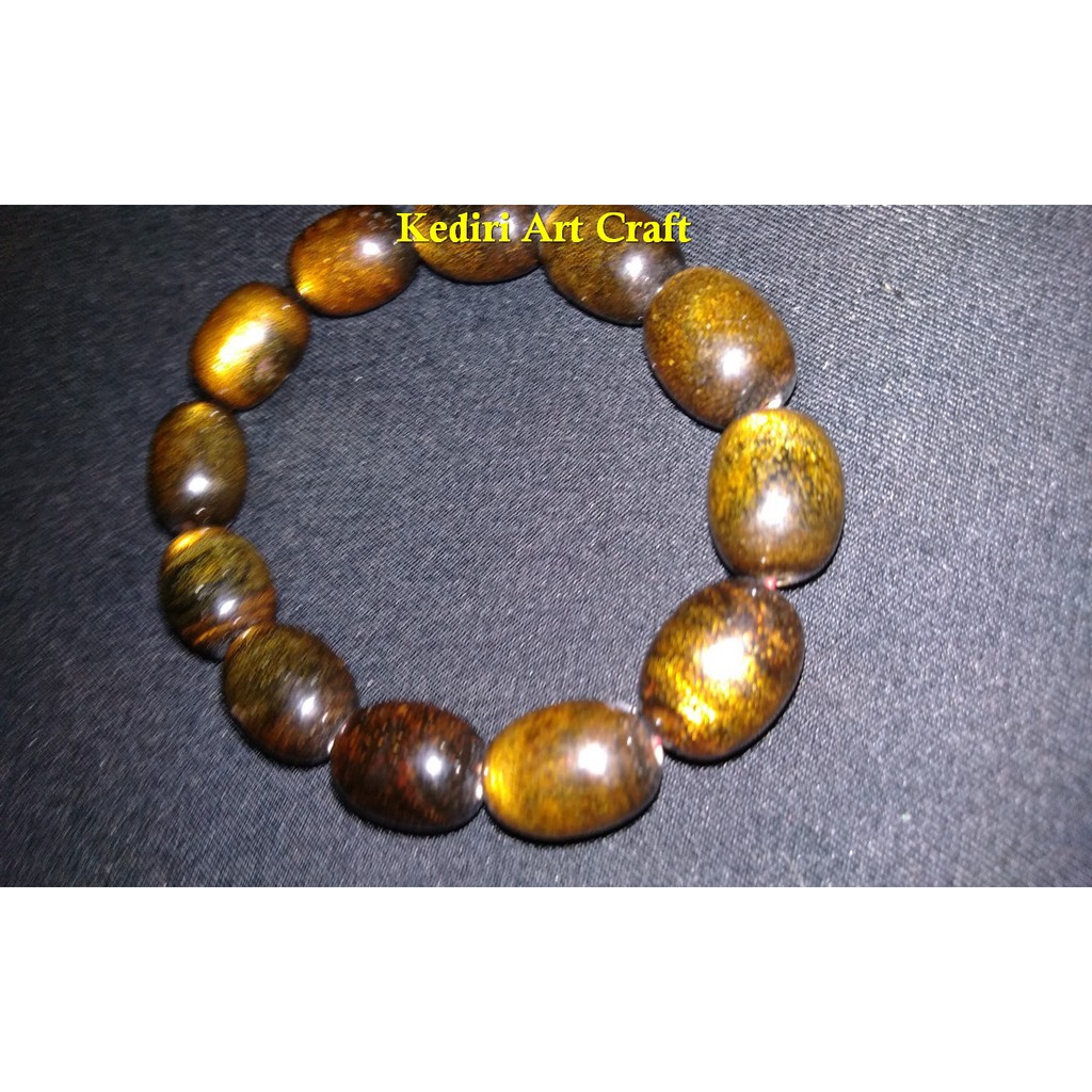 JUAL PRODUK ASLI Gelang AKAR LAUT TALI  ARUS  MAS Bulat 