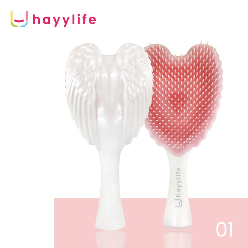 HAYYLIFE Tangle Brush Heat Resistant-Anti Static-Water Resistant HL-BBB572-5