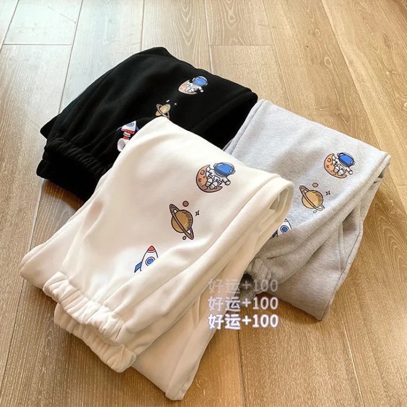 BEFAST - ZEC OOTD Celana Jogger WIYA / Jogger Rocket / Jogger Planet / Jogger Terbaru 2022 / Celana Panjang Training / Celana Panjang Olahraga / Termurah / Jogger Motif