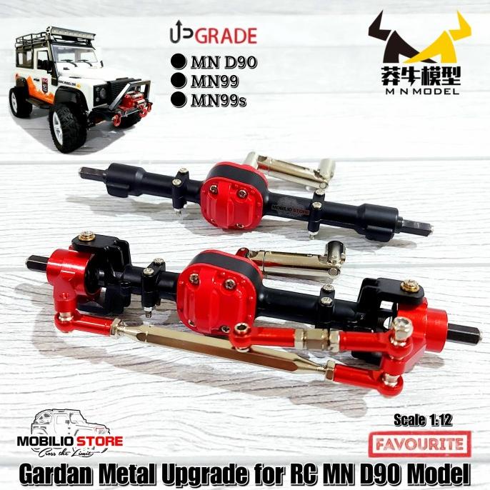 Upgrade Part Gardan Axle Shaft Full Metal Set Remote Control RC MN D90