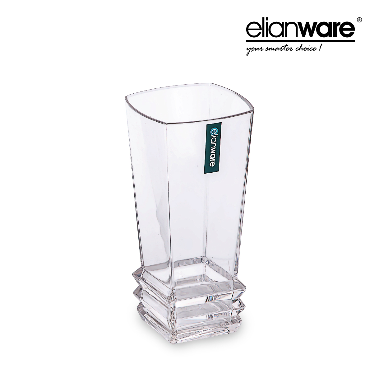 ELIANWARE PC Cup, Mug, Tumbler (600ML) Gelas Minum Transparent PC