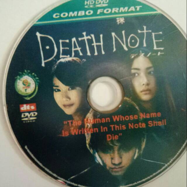 DVD bekas Film Jepang " Death Note"