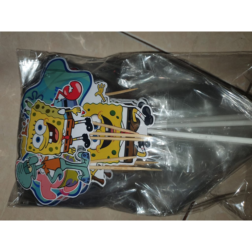 Topper Cake Spongebob