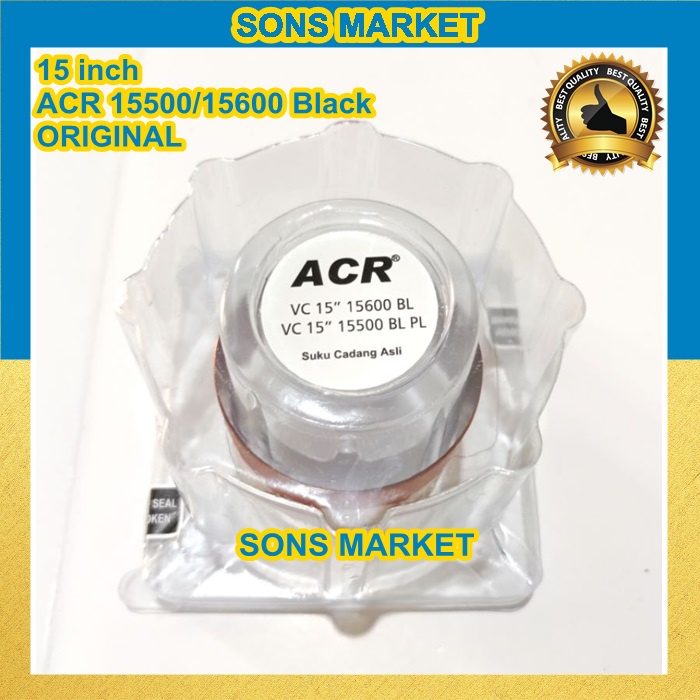 SPUL VOICE COIL ACR 15" 15inch 15500/15600 BLACK SPULL ORIGINAL
