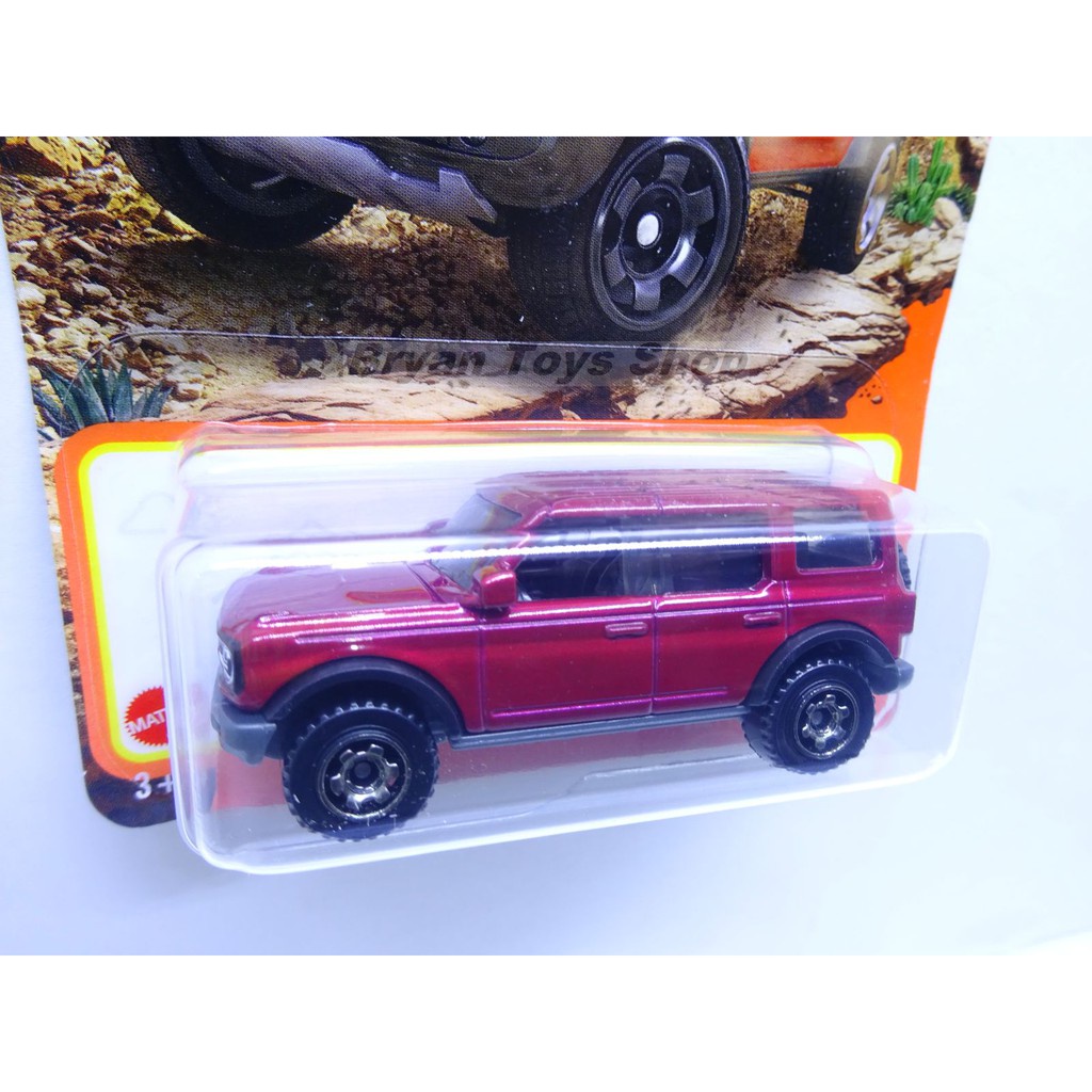 Matchbox 2021 Ford Bronco Merah