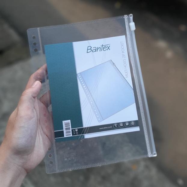 

[(BAYAR DITEMPAT) Zip Pocket Binder A5 / B5 Bantex