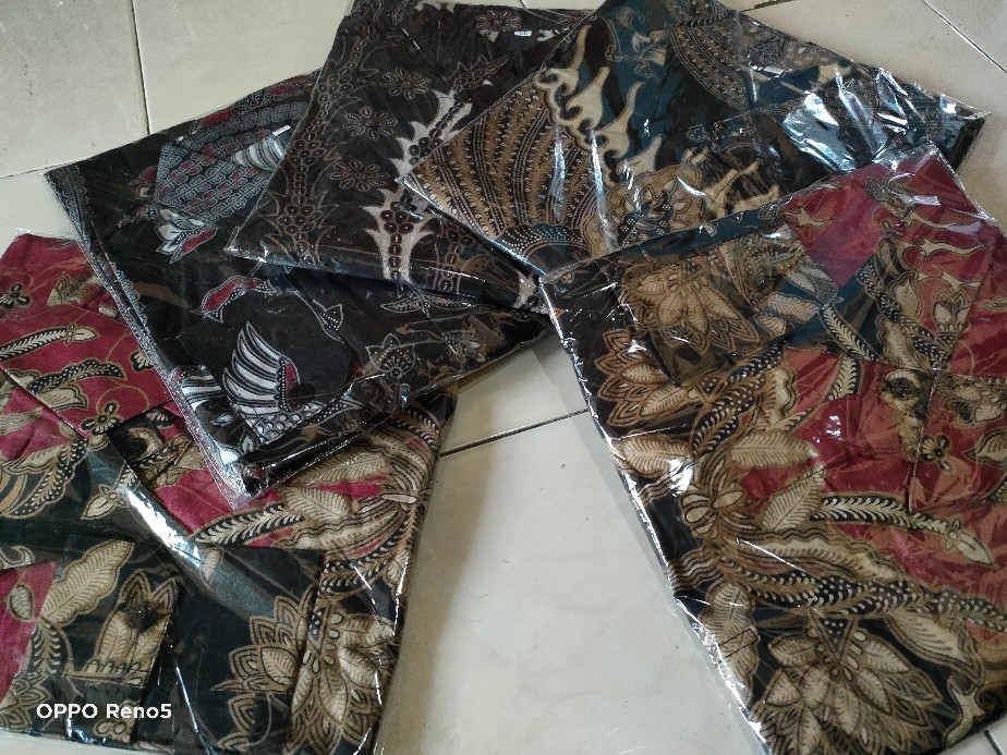 Batik Pria Lengan Panjang Kemeja Batik Pria Lengan Panjang M L Xl Xxl Xxxl