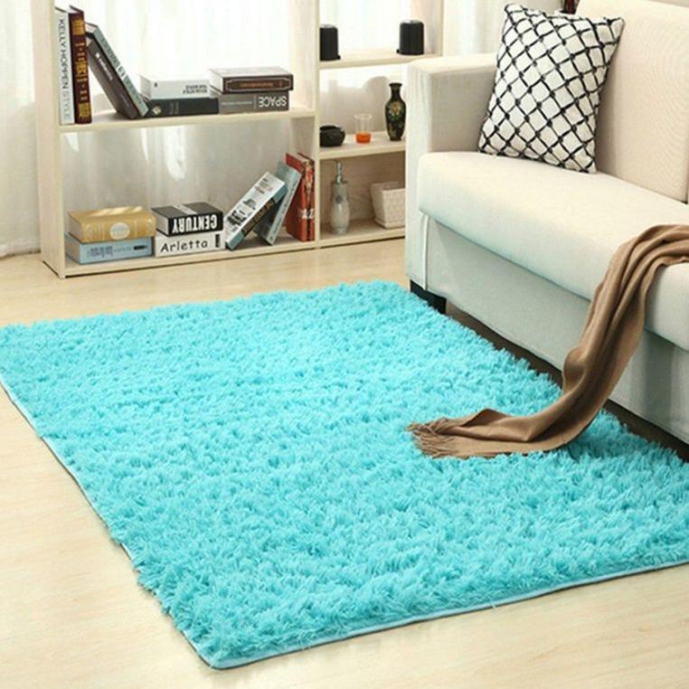 Karpet Bulu Rasfur  Uk x7 Karpet Kamar Tidur Bulu Tebal Empuk Karpet lantai Bulu Halus A8R9