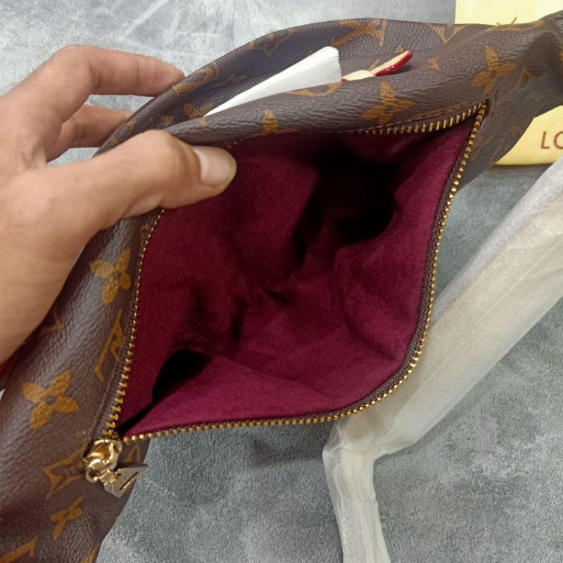 Waist bag / Bumbag LV Monogram Coklat Premium Quality