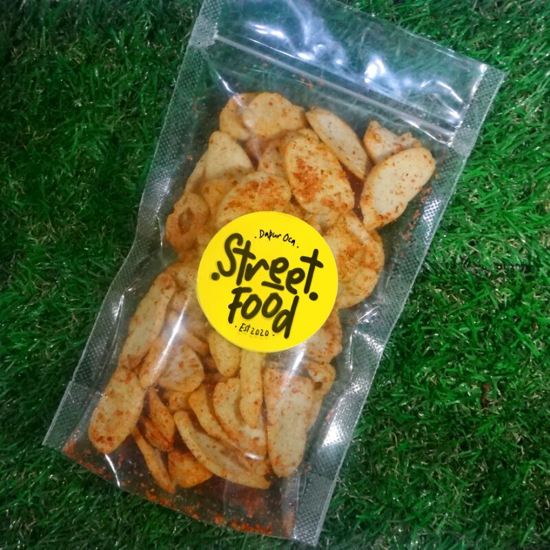 

CEMILAN OTAK-OTAK CRISPY / PEDAS DAN ASIN