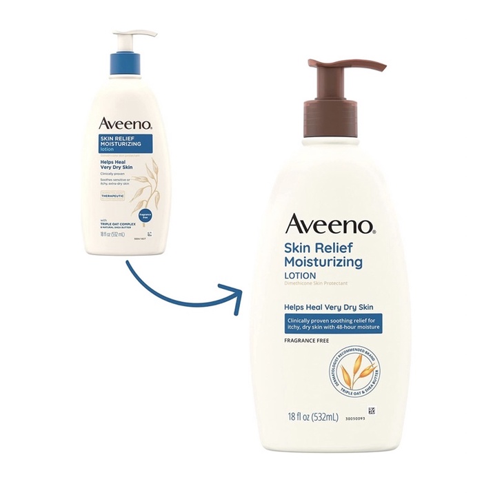 Aveeno Daily Moisturizing Lotion / Skin Relief Moist Lotion 354ml