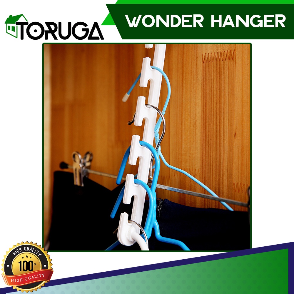 Gantungan Ajaib Hanger Baju Multi Port Praktis Hemat Tempat Magic Wonder