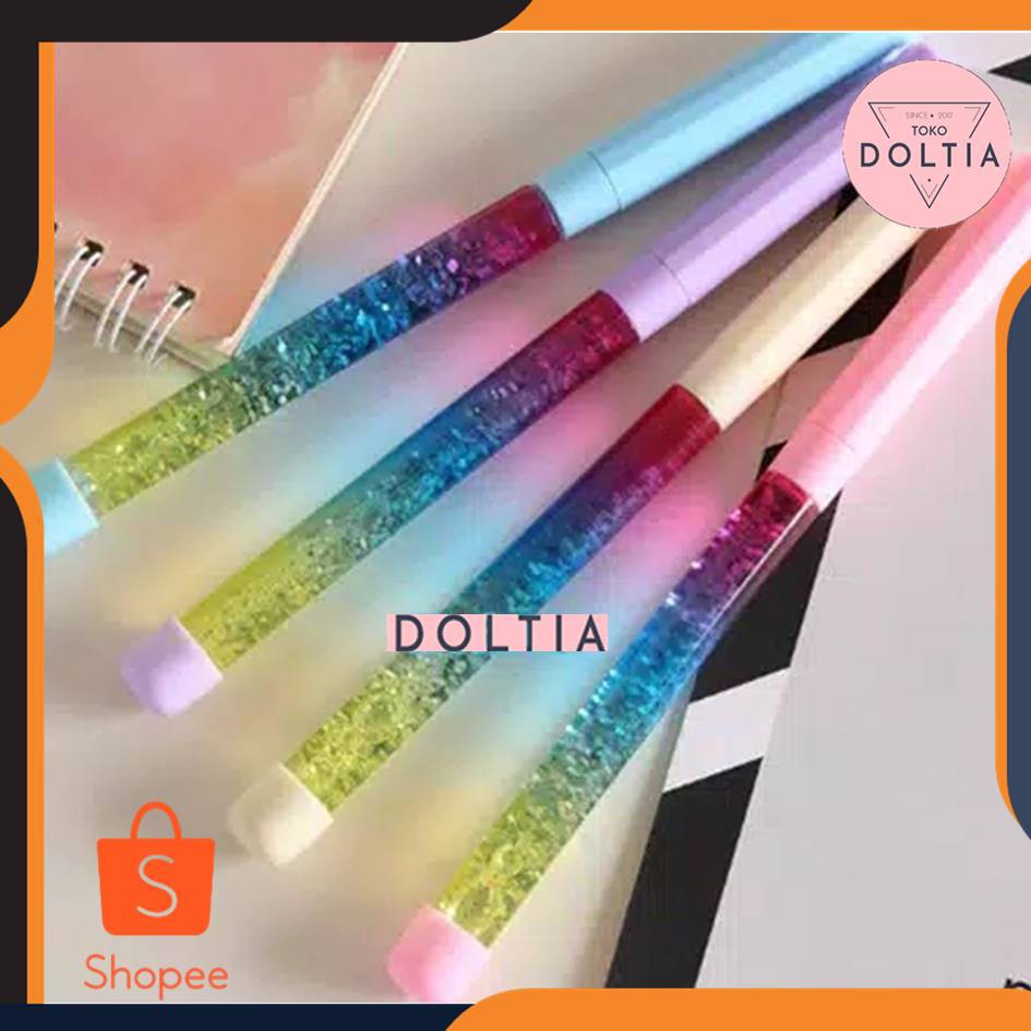 

pulpen gel/pulpen glitter air/pulpen shake glitter/pulpen unik dan lucu/pulpen murah/aestheti pen