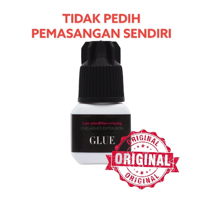 Lem Bulu Mata Anti Air Tahan Lama Tidak Perih / Eyelash Extention Glue  5 ml  lem tidak pedih glue Eyelash extension glue tidak pedih lem eyelash extension Glue eyelash Extension GLUE TAHAN LAMA TIDAK PERIH TIDAK BERBAU