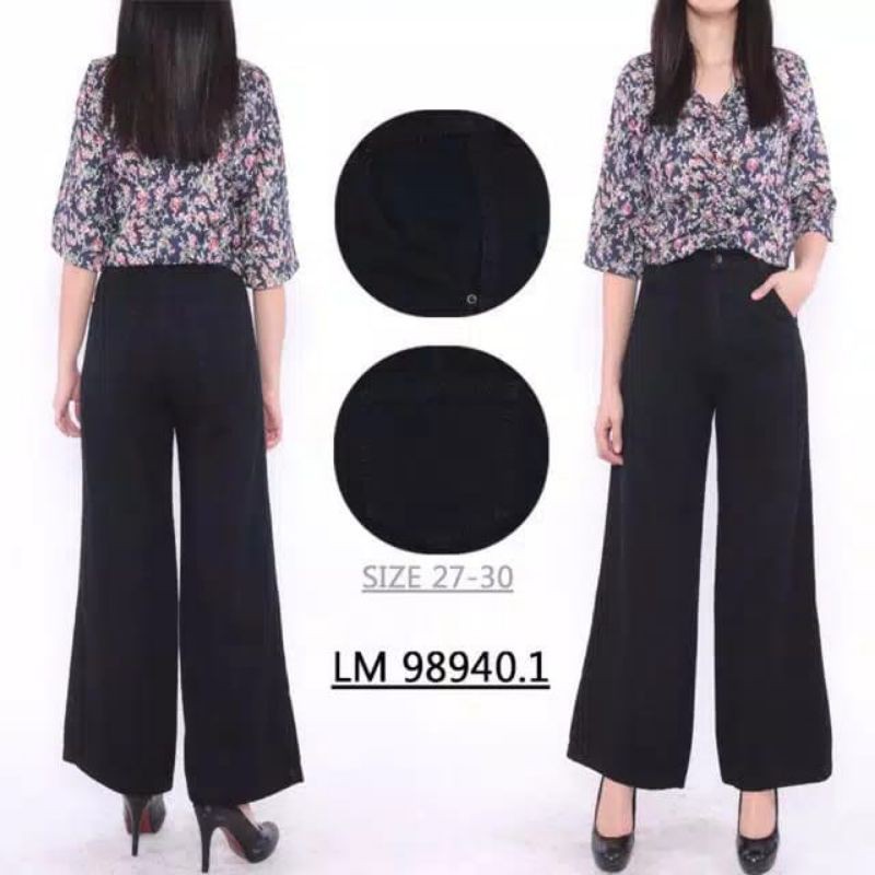 COD BAYAR DITEMPAT- JEANS KULOT HITAM -KULOT WANITA LEVIS-KULOT POLOS POLOS-KULOT BIGSIZE-