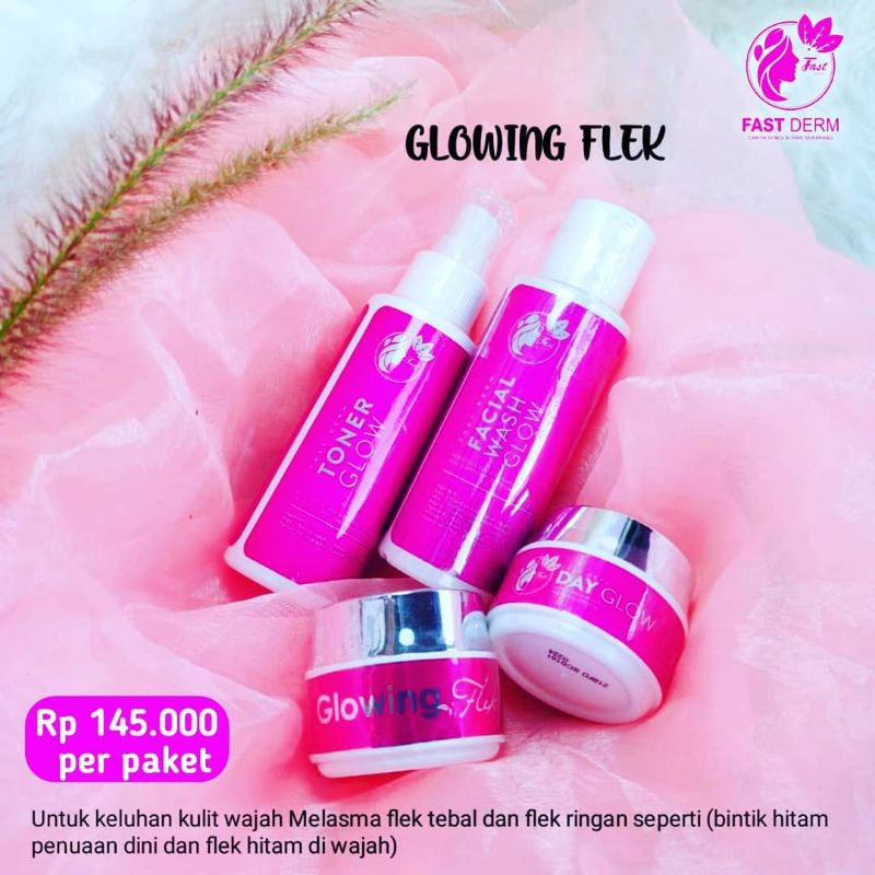 PAKET GLOWING FAST DERM BPOM