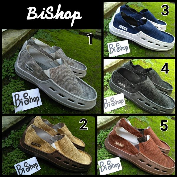 Sepatu Crocs Tideline Polos